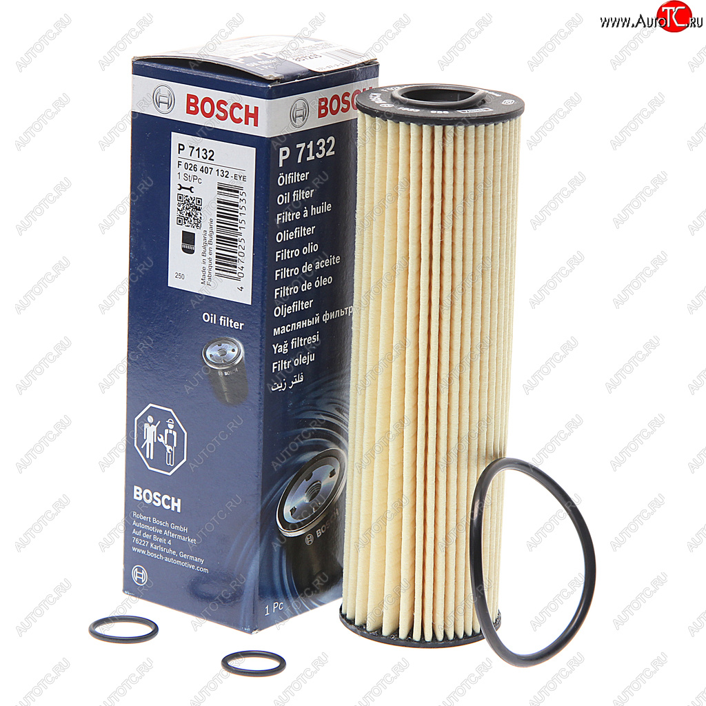 899 р. Фильтр масляный MERCEDES C (C204,S204,W204),E (C207,S212,W212) (M271) BOSCH BOSCH f026407132  с доставкой в г. Воронеж