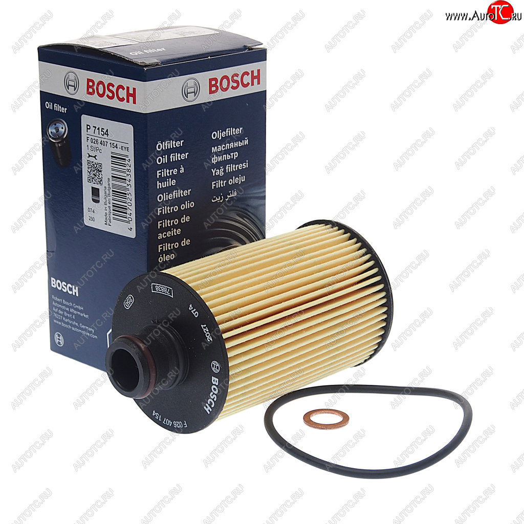 1 429 р. Фильтр масляный SSANGYONG Actyon (10-),Actyon Sports (12-),Rexton (12-) (D20) BOSCH BOSCH f026407154 BOSCH f026407154  с доставкой в г. Воронеж