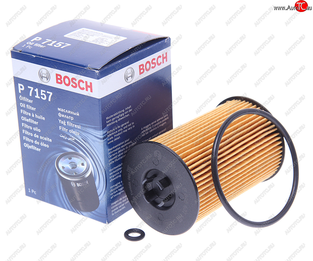 669 р. Фильтр масляный VW Golf,Passat (13-) AUDI (13-) BOSCH BOSCH f026407157  с доставкой в г. Воронеж