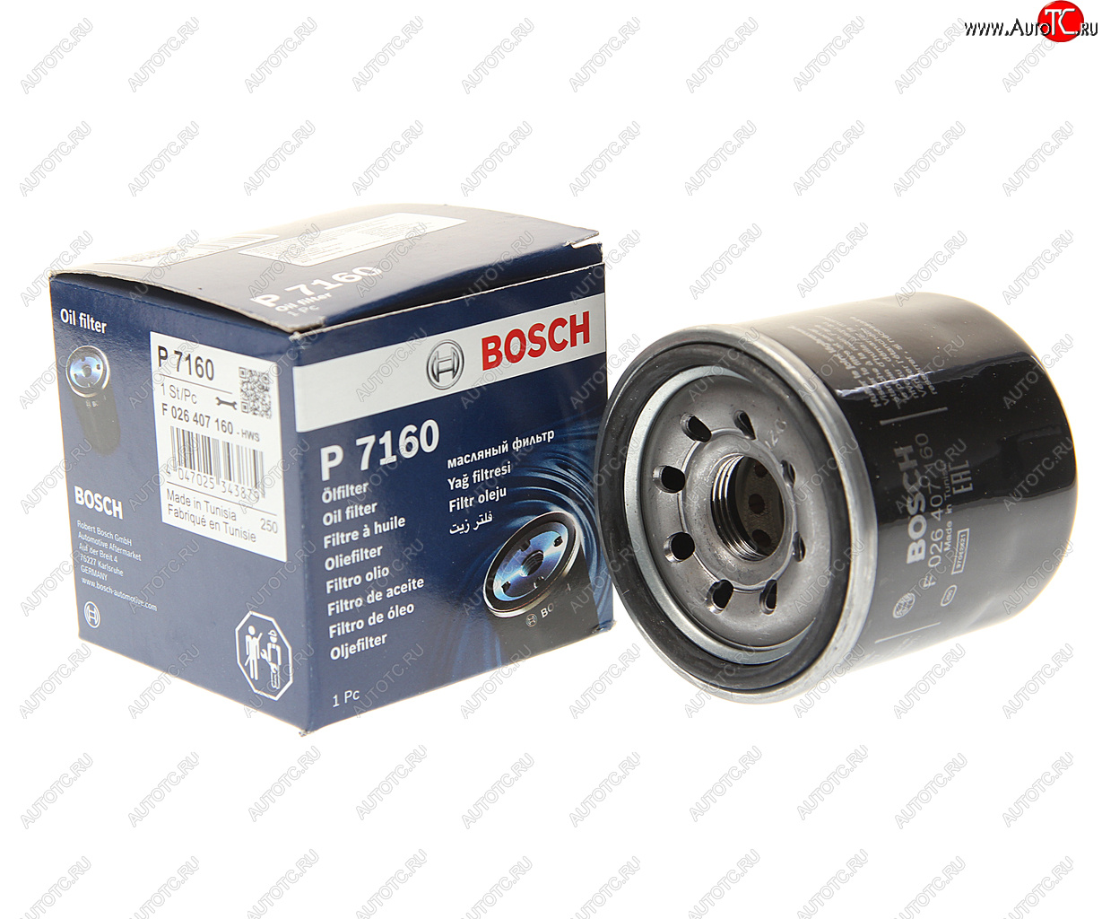 699 р. Фильтр масляный MAZDA 3,6,CX-5 BOSCH BOSCH f026407160  с доставкой в г. Воронеж
