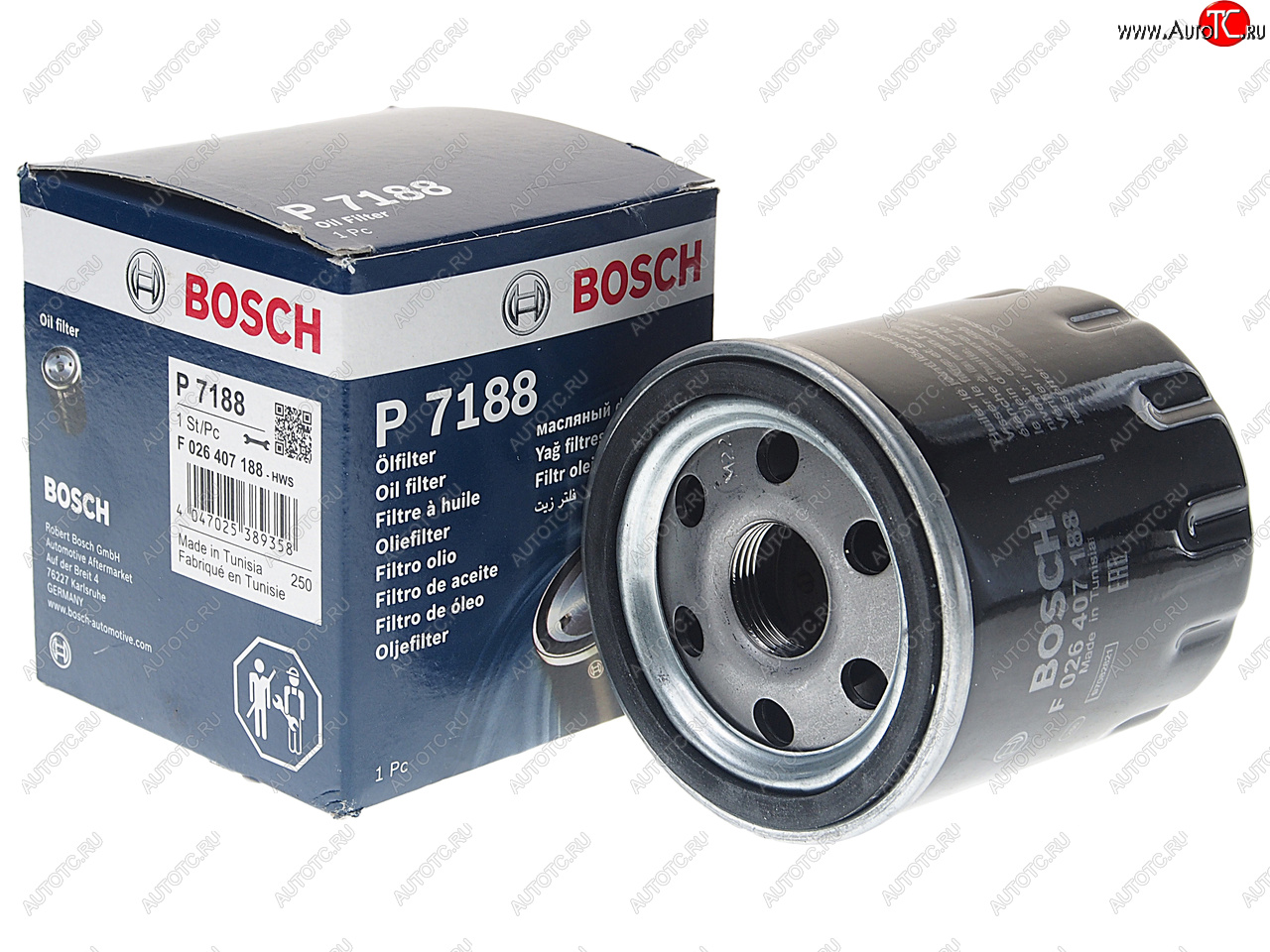 819 р. Фильтр масляный FORD Mondeo,Transit BOSCH BOSCH f026407188  с доставкой в г. Воронеж