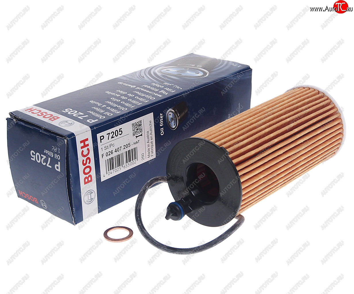 1 789 р. Фильтр масляный BMW 2 (F22),5 (F10,F18),X3 (F25),X4 (F26) BOSCH BOSCH f026407205  с доставкой в г. Воронеж