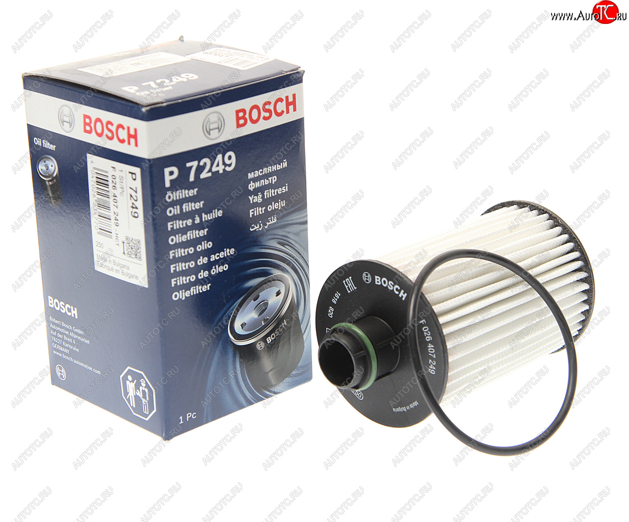 1 759 р. Фильтр масляный CHEVROLET Orlando (11-) (2.0 D),Captiva (12-) (2.2 D) BOSCH BOSCH f026407249  с доставкой в г. Воронеж
