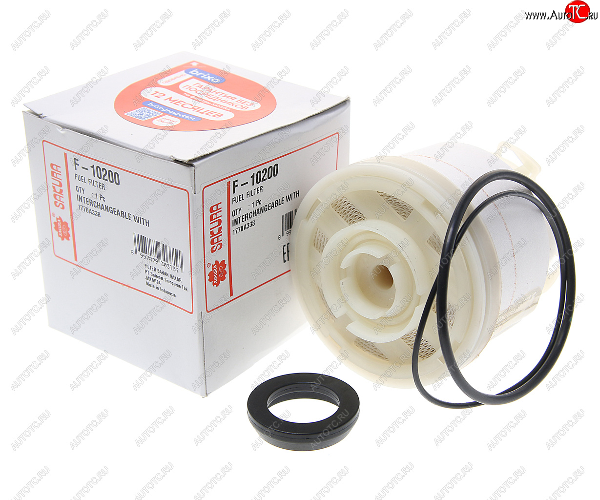 1 259 р. Фильтр топливный FORD Ranger (11-) MITSUBISHI Pajero Sport (16-) SAKURA SAKURA f10200  с доставкой в г. Воронеж