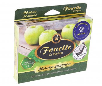Ароматизатор под сиденье пенный (райское яблочко) 200г FOUETTE FOUETTE f-19