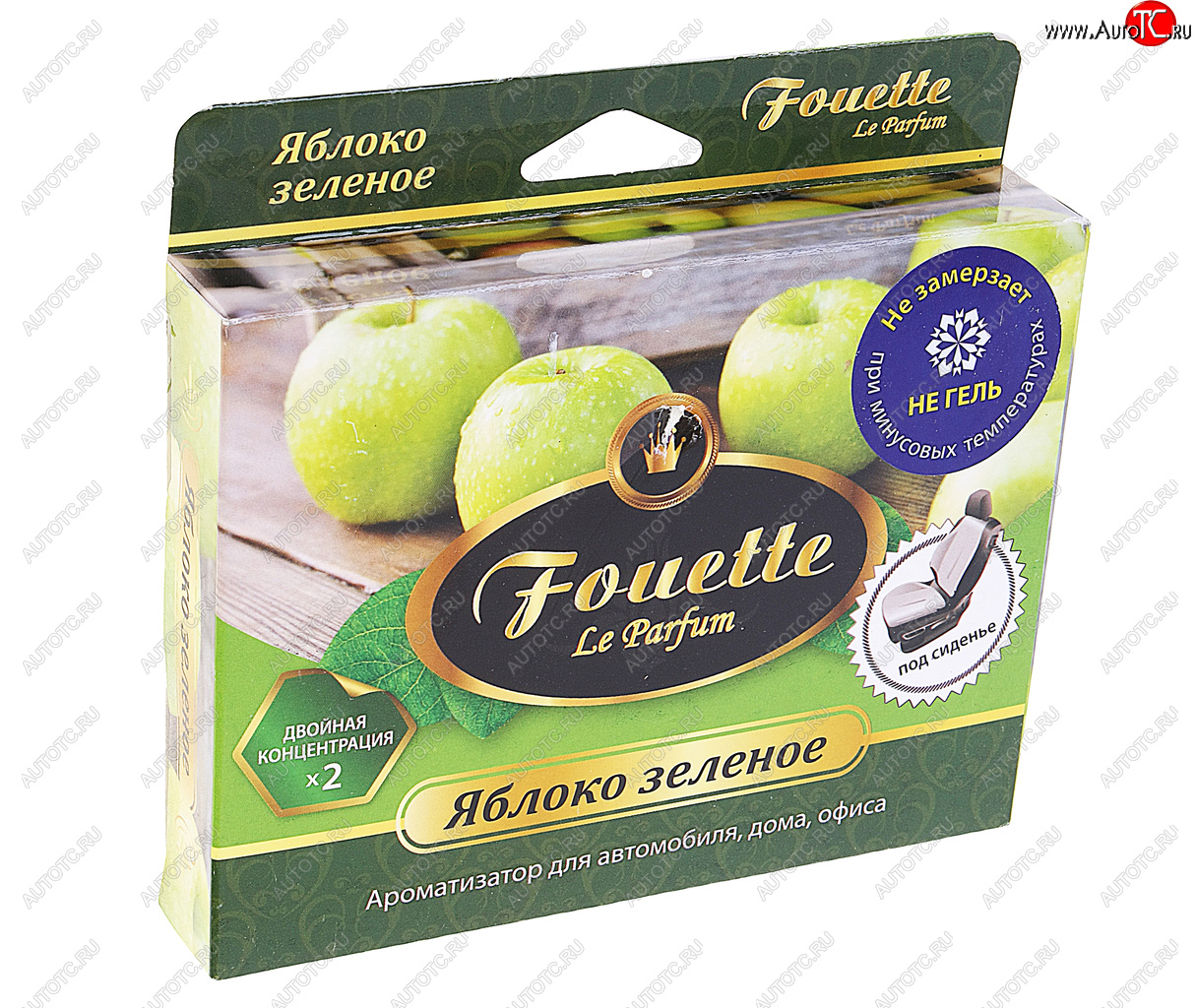 216 р. Ароматизатор под сиденье пенный (райское яблочко) 200г FOUETTE FOUETTE f-19  с доставкой в г. Воронеж
