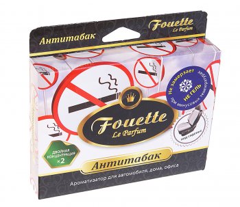Ароматизатор под сиденье пенный (антитабак) 200г FOUETTE FOUETTE f-22