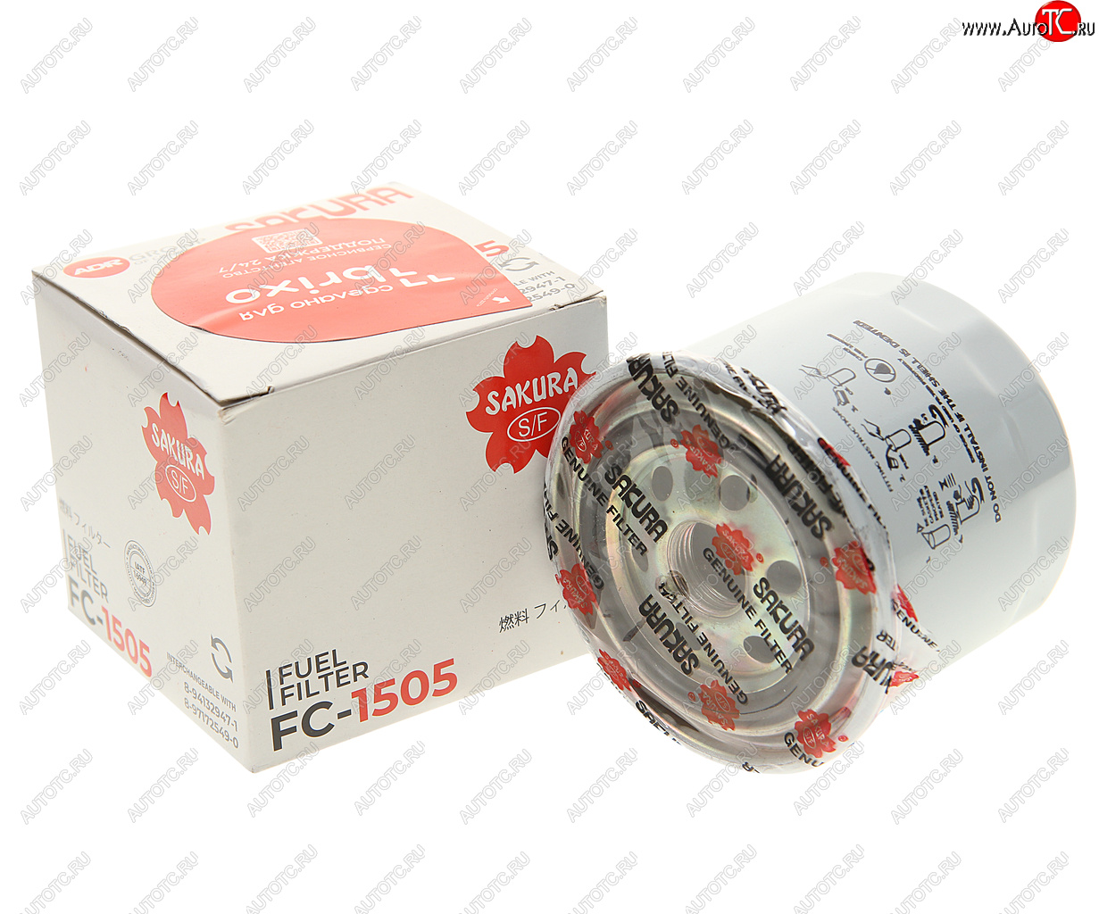 399 р. Фильтр топливный KUBOTA CASE NEW HOLLAND SAKURA SAKURA fc1505  с доставкой в г. Воронеж