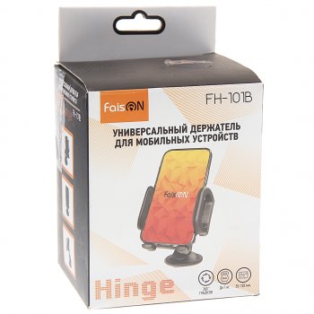 499 р. Держатель телефона универсальный FAISON FAISON fh-101b hinge black  с доставкой в г. Воронеж. Увеличить фотографию 3