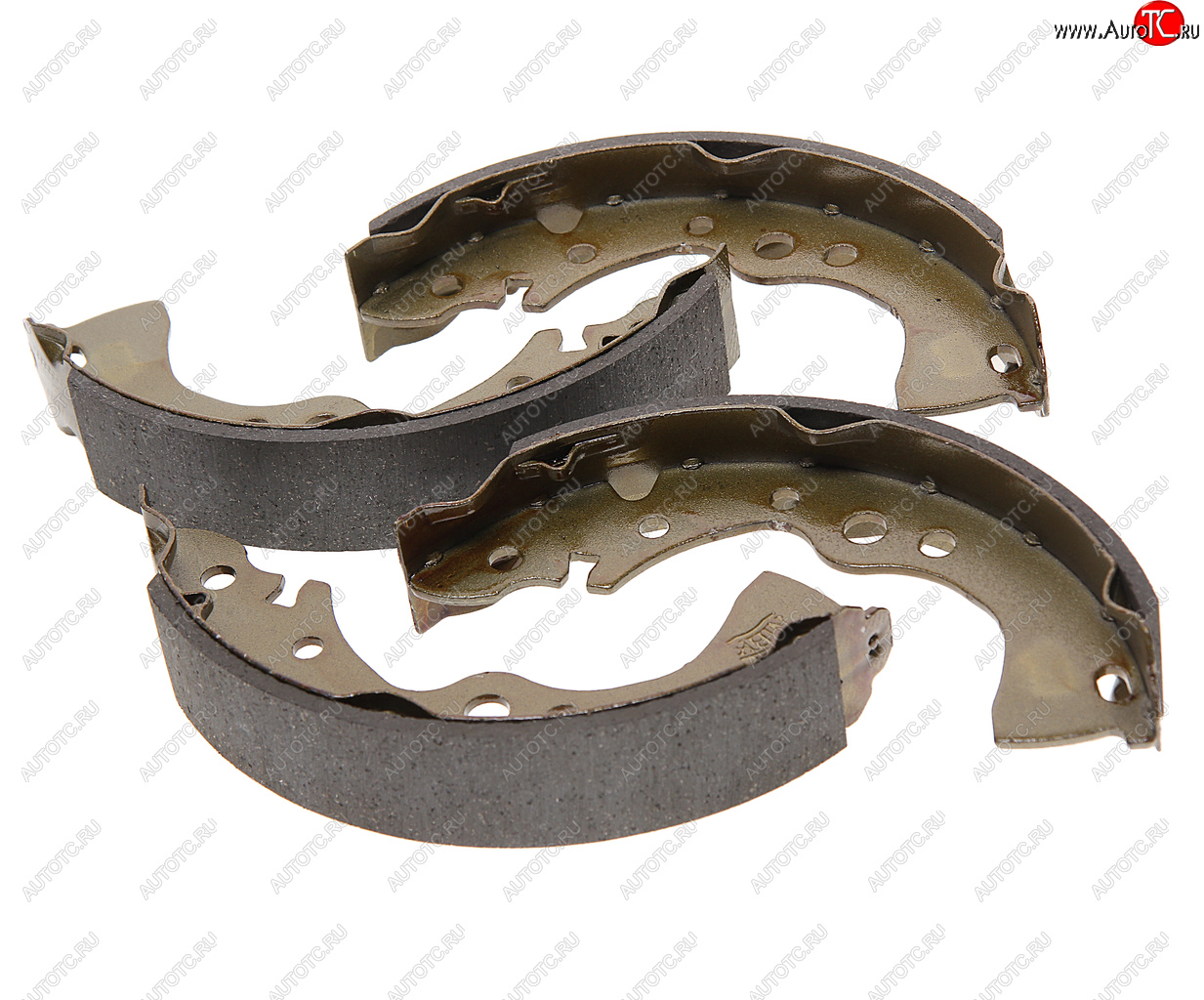 2 499 р. Колодки тормозные задние барабанные (4шт.) NIBK Nissan Almera Classic седан B10 (2006-2013)  с доставкой в г. Воронеж