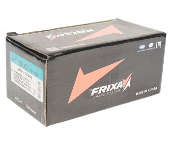 739 р. Колодки тормозные передние (4шт.) HANKOOK FRIXA KIA Carens UN (2006-2013)  с доставкой в г. Воронеж. Увеличить фотографию 2