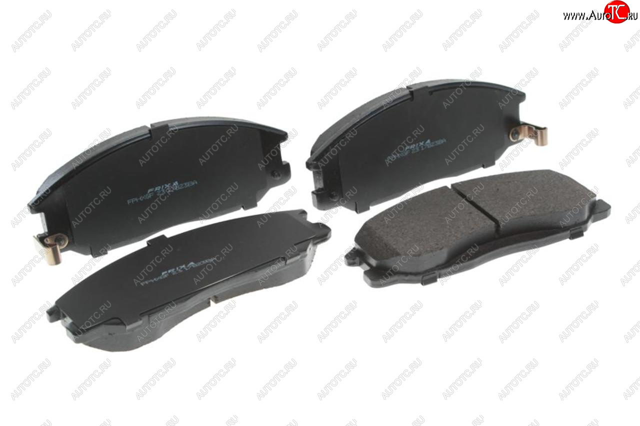 1 079 р. Колодки тормозные передние (4шт.) HANKOOK FRIXA Hyundai Trajet (1999-2008)  с доставкой в г. Воронеж