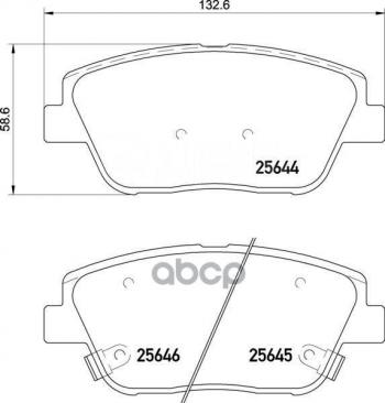 1 269 р. Колодки тормозные передние (4шт.) HANKOOK FRIXA KIA Optima 4 JF дорестайлинг универсал (2015-2018)  с доставкой в г. Воронеж. Увеличить фотографию 1