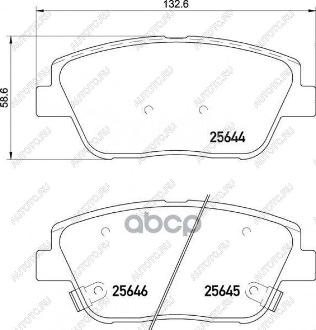 1 269 р. Колодки тормозные передние (4шт.) HANKOOK FRIXA  KIA Optima ( 3 TF,  4 JF,  JF) (2010-2020) дорестайлинг седан, рестайлинг седан, дорестайлинг универсал, дорестайлинг седан, седан рестайлинг  с доставкой в г. Воронеж