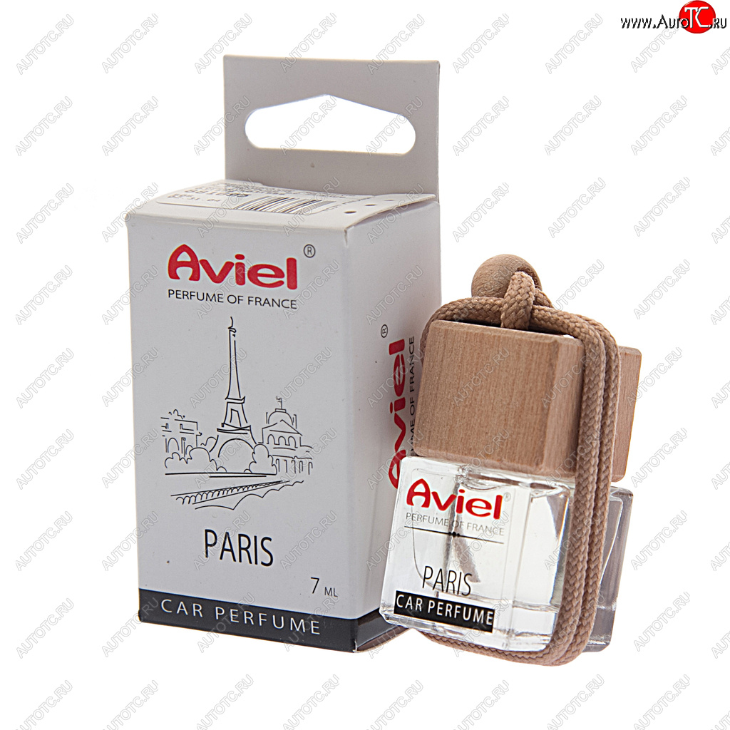 429 р. Ароматизатор подвесной жидкостный (Paris) 7мл Perfume of France AVIEL AVIEL frparis031556  с доставкой в г. Воронеж