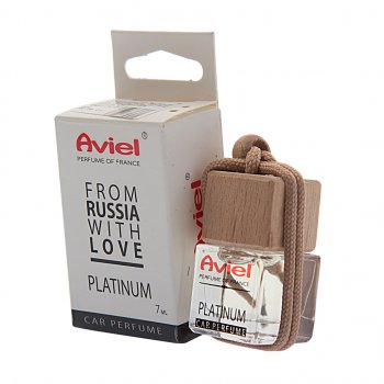 Ароматизатор подвесной жидкостный (Platinum) 7мл Perfume of France AVIEL AVIEL frplatinum031839