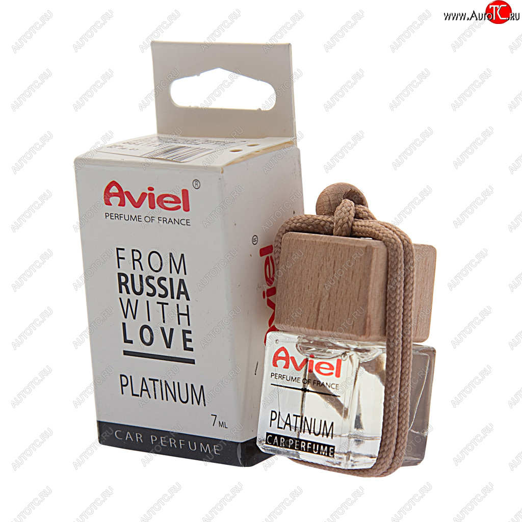 429 р. Ароматизатор подвесной жидкостный (Platinum) 7мл Perfume of France AVIEL AVIEL frplatinum031839  с доставкой в г. Воронеж