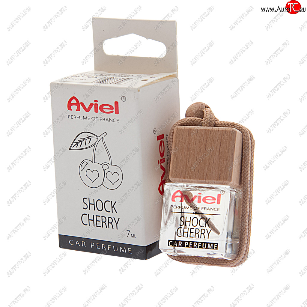 429 р. Ароматизатор подвесной жидкостный (Shock cherry) 7мл Perfume of France AVIEL AVIEL frshockсherry031686  с доставкой в г. Воронеж