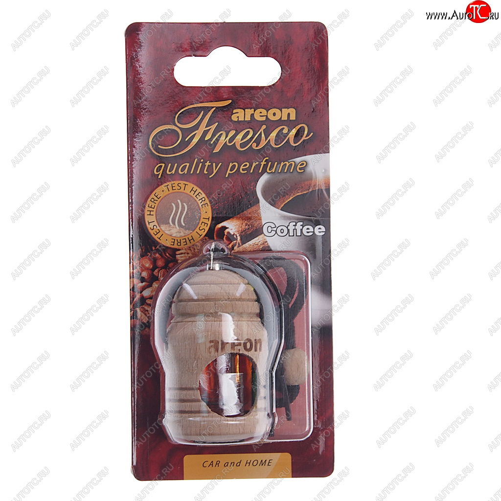 246 р. Ароматизатор подвесной жидкостный (кофе) Fresco AREON AREON frtn27  с доставкой в г. Воронеж
