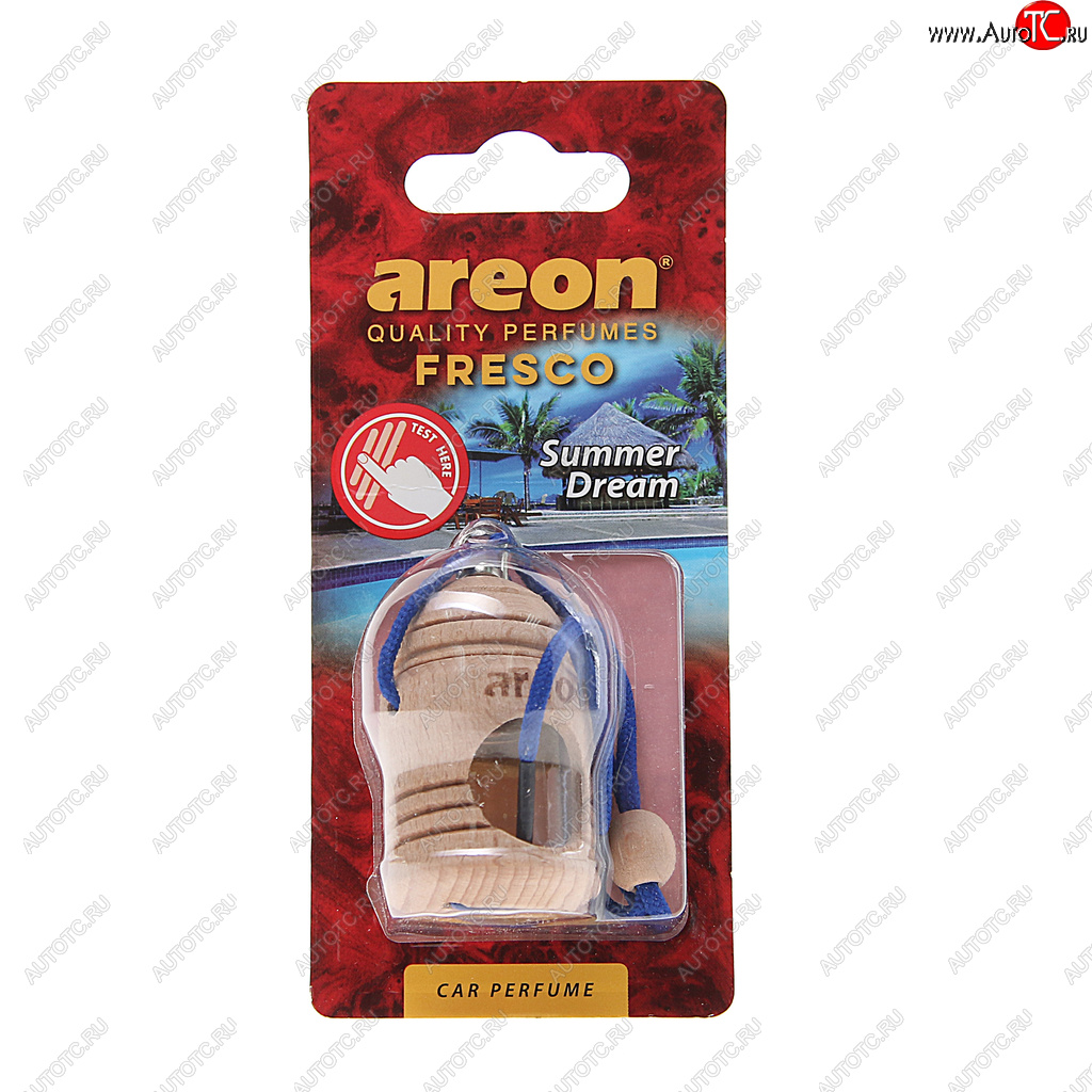 246 р. Ароматизатор подвесной жидкостный (летняя мечта) Fresco AREON AREON frtn37  с доставкой в г. Воронеж