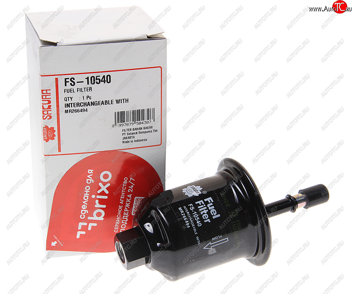 649 р. Фильтр топливный MITSUBISHI Galant (03-) SAKURA SAKURA fs10540  с доставкой в г. Воронеж