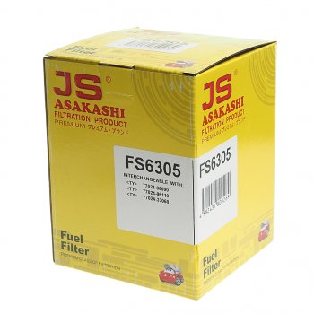 4 849 р. Фильтр топливный TOYOTA Camry (-11) JS ASAKASHI JS ASAKASHI fs6305  с доставкой в г. Воронеж. Увеличить фотографию 3