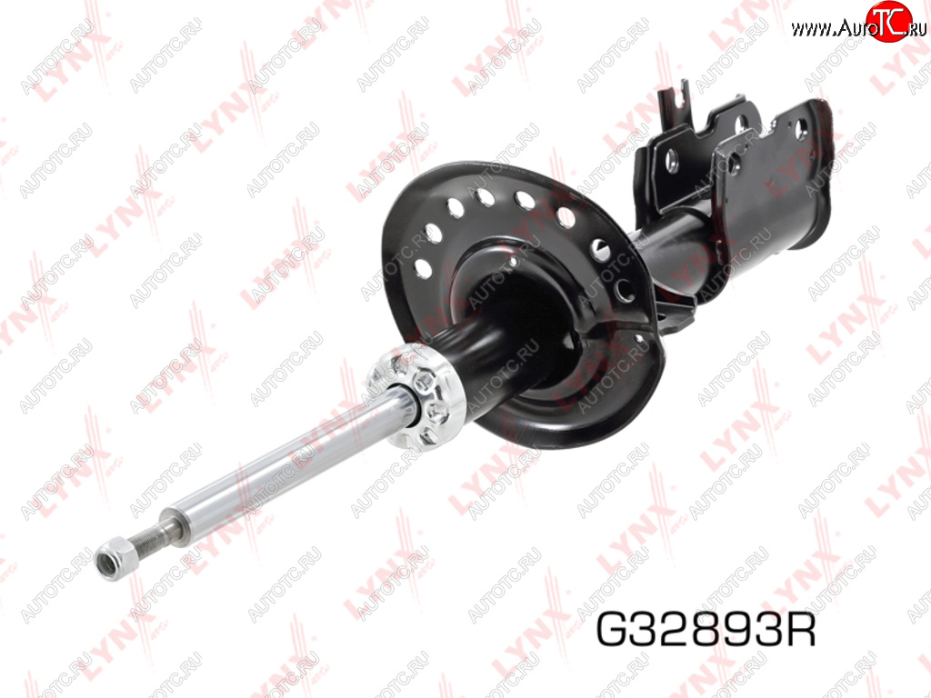 7 649 р. Амортизатор NISSAN X-Trail (T31) передний правый LYNX LYNX g32893r  с доставкой в г. Воронеж