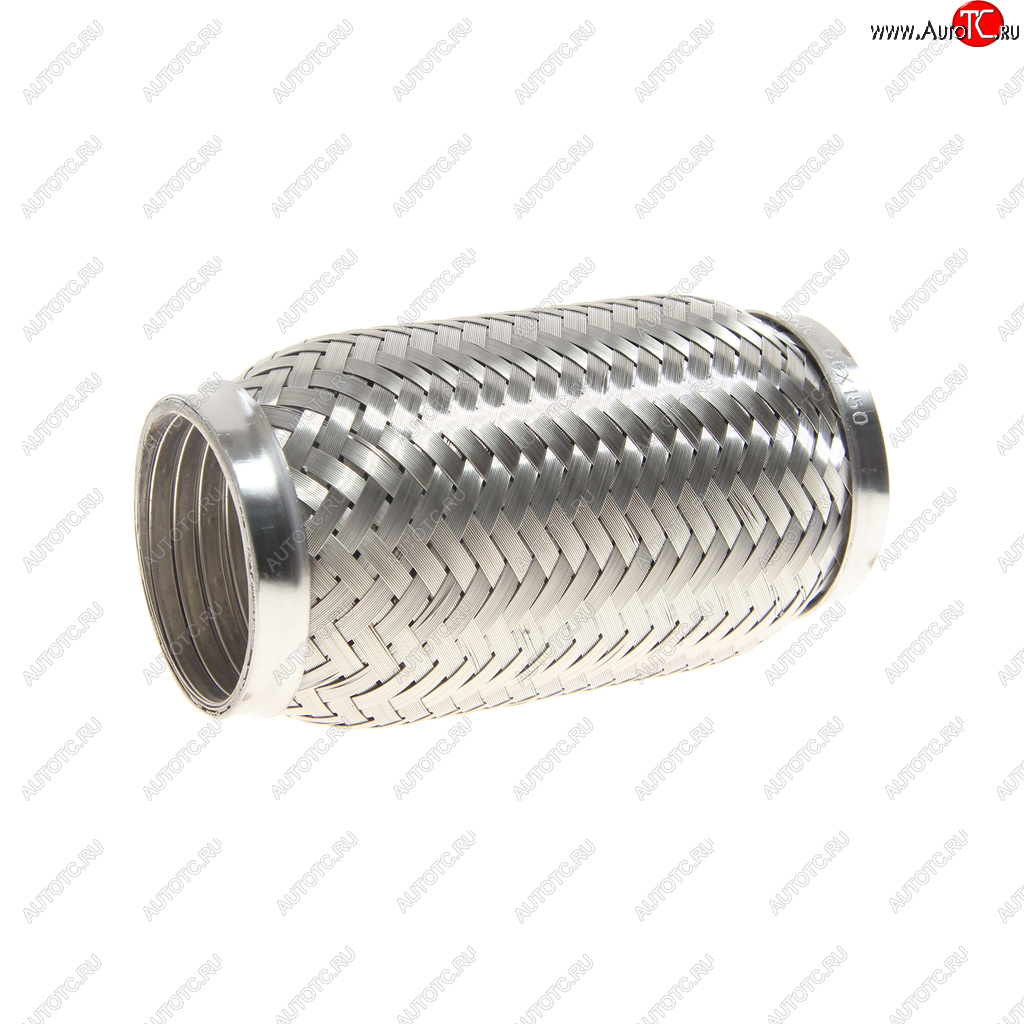 1 059 р. Гофра глушителя 60x150 в 3-ой оплетке interlock нержавеющая сталь GARDE GARDE g60150  с доставкой в г. Воронеж