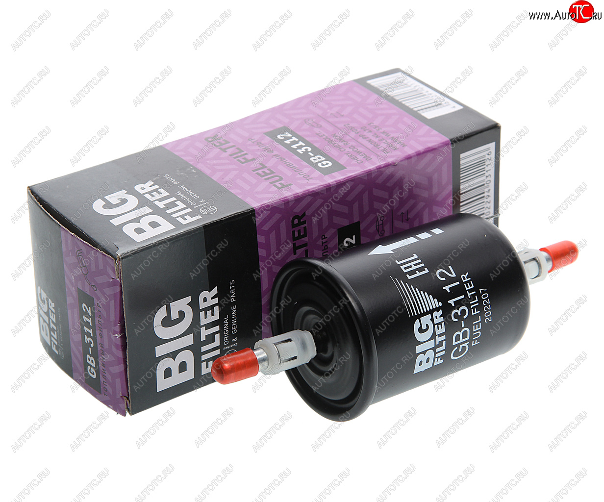 529 р. Фильтр топливный CHEVROLET Aveo DAEWOO Kalos BIG FILTER BIG FILTER gb-3112  с доставкой в г. Воронеж
