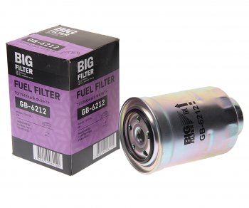 Фильтр топливный TOYOTA Land Cruiser 80,90,120 (80-07-),Hiace (84-06-) (D/TDI) BIG FILTER BIG FILTER gb-6212 BIG FILTER gb-6212