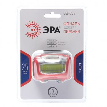 Фонарь налобный ЭРА ЭРА gb-709