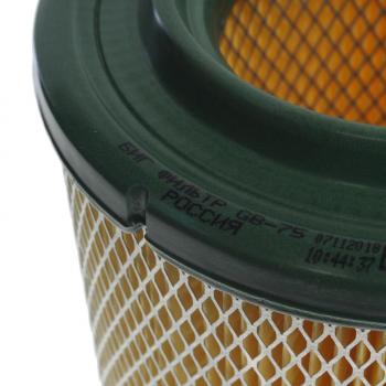 939 р. Элемент фильтрующий ГАЗ-3110,3302 воздушный инжектор низкий BIG FILTER BIG FILTER gb-75  с доставкой в г. Воронеж. Увеличить фотографию 3