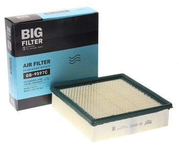 Элемент фильтрующий ВАЗ-2108-2115,2123i воздушный BIG FILTER BIG FILTER gb-9597c BIG FILTER gb-9597c
