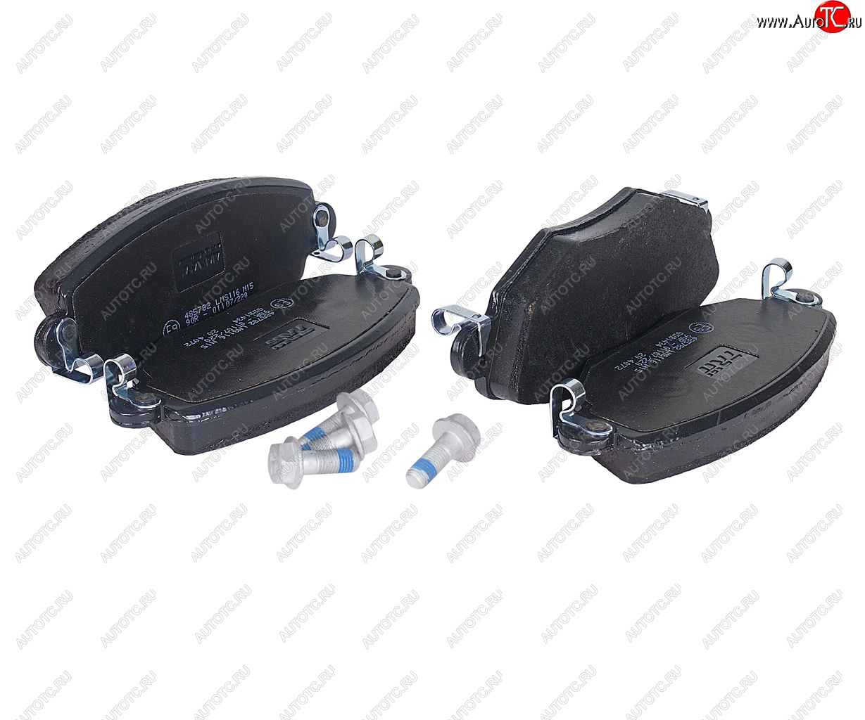 3 299 р. Колодки тормозные передние (4шт.) TRW Ford Mondeo Mk3,BWY дорестайлинг, универсал (2000-2003)  с доставкой в г. Воронеж