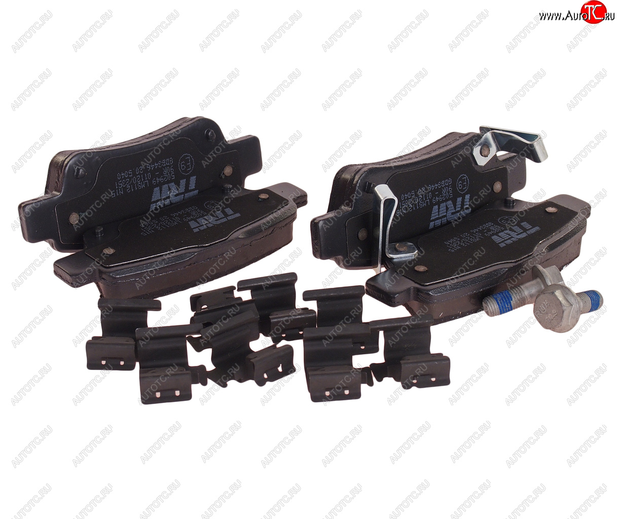 4 749 р. Колодки тормозные задние (4шт.) TRW Honda CR-V RE1,RE2,RE3,RE4,RE5,RE7 дорестайлинг (2007-2010)  с доставкой в г. Воронеж