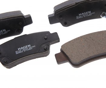 2 199 р. Колодки тормозные задние (4шт.) SANGSIN Honda CR-V RE1,RE2,RE3,RE4,RE5,RE7 дорестайлинг (2007-2010)  с доставкой в г. Воронеж. Увеличить фотографию 2