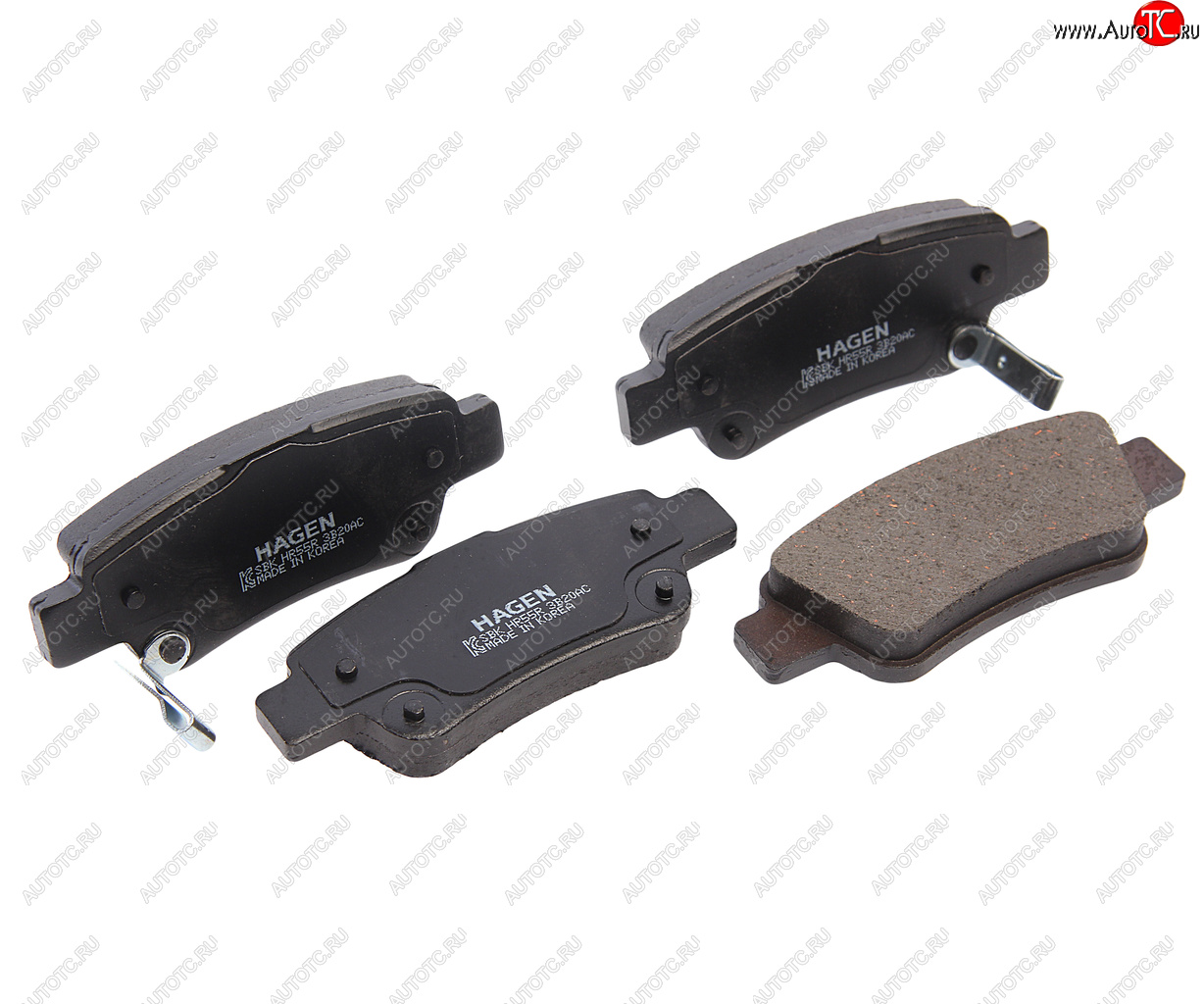 2 199 р. Колодки тормозные задние (4шт.) SANGSIN Honda CR-V RE1,RE2,RE3,RE4,RE5,RE7 дорестайлинг (2007-2010)  с доставкой в г. Воронеж