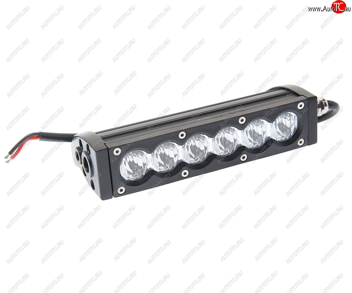 4 649 р. Балка светодиодная 1224V 30W (6 светодиодов) 180х46х74мм (ближний свет) однорядная LED LT LED TECHNOLOGY gr-23030f  с доставкой в г. Воронеж