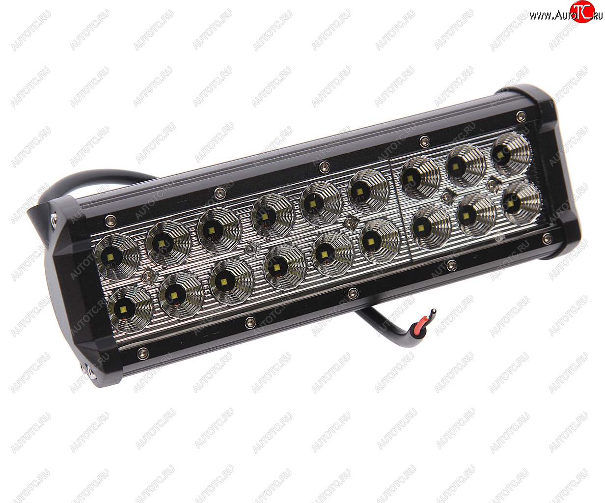 2 559 р. Балка светодиодная 1224V 54W (18 светодиодов) 235х85х65мм (ближний свет) двухрядная LED LT LED TECHNOLOGY gr9-54f  с доставкой в г. Воронеж