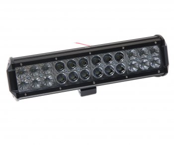 Балка светодиодная 1224V 72W (24 светодиода) 300х85х65мм (комбинированный свет) двухрядная LED LT LED TECHNOLOGY gr9-72c