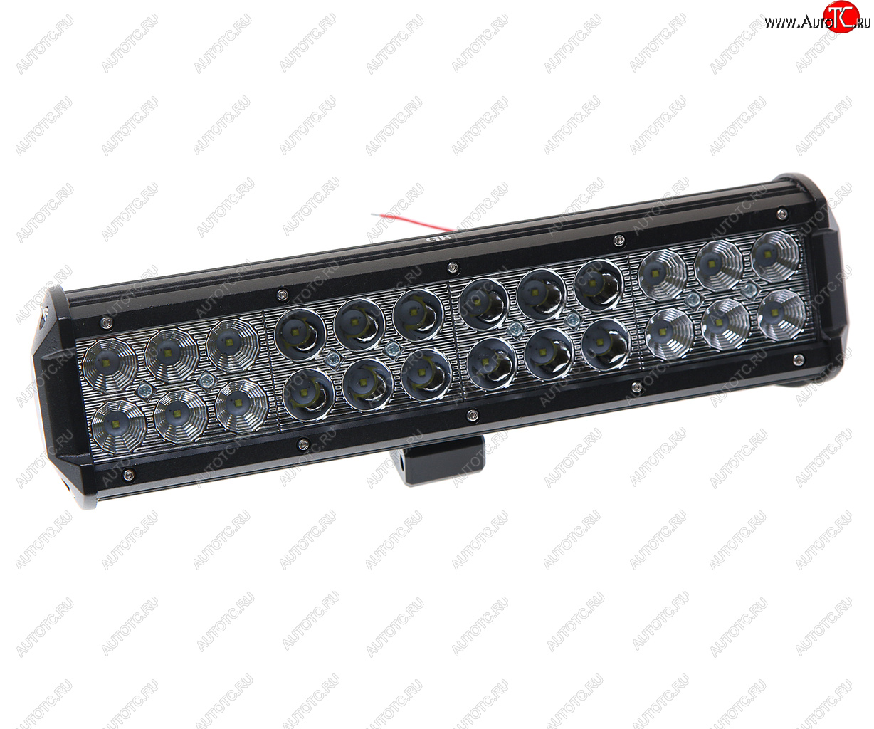 3 199 р. Балка светодиодная 1224V 72W (24 светодиода) 300х85х65мм (комбинированный свет) двухрядная LED LT LED TECHNOLOGY gr9-72c  с доставкой в г. Воронеж