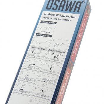 1 099 р. Щетка стеклоочистителя 400мм гибридная OSAWA OSAWA gw40  с доставкой в г. Воронеж. Увеличить фотографию 5