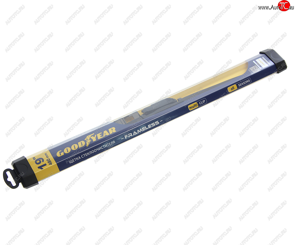869 р. Щетка стеклоочистителя 480мм беcкаркасная Multiclip Frameless GOODYEAR GOODYEAR gy000419  с доставкой в г. Воронеж