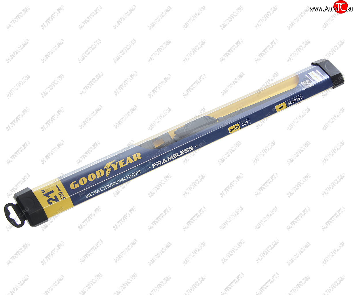 859 р. Щетка стеклоочистителя 530мм бескаркасная Multiclip Frameless GOODYEAR GOODYEAR gy000421  с доставкой в г. Воронеж