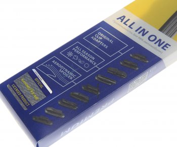 1 059 р. Щетка стеклоочистителя 410мм бескаркасная (8 адаптеров) Premium GOODYEAR GOODYEAR gy000436  с доставкой в г. Воронеж. Увеличить фотографию 2