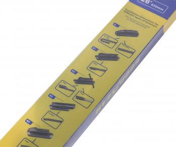 1 039 р. Щетка стеклоочистителя 650мм бескаркасная (8 адаптеров) Premium GOODYEAR GOODYEAR gy000446  с доставкой в г. Воронеж. Увеличить фотографию 2