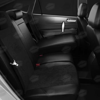 6 899 р. Авточехлы ГАЗель Next (3 высоких) экокожа-алькантара черные комплект AVTOLIDER AVTOLIDER gz30-0104-ec14  с доставкой в г. Воронеж. Увеличить фотографию 6