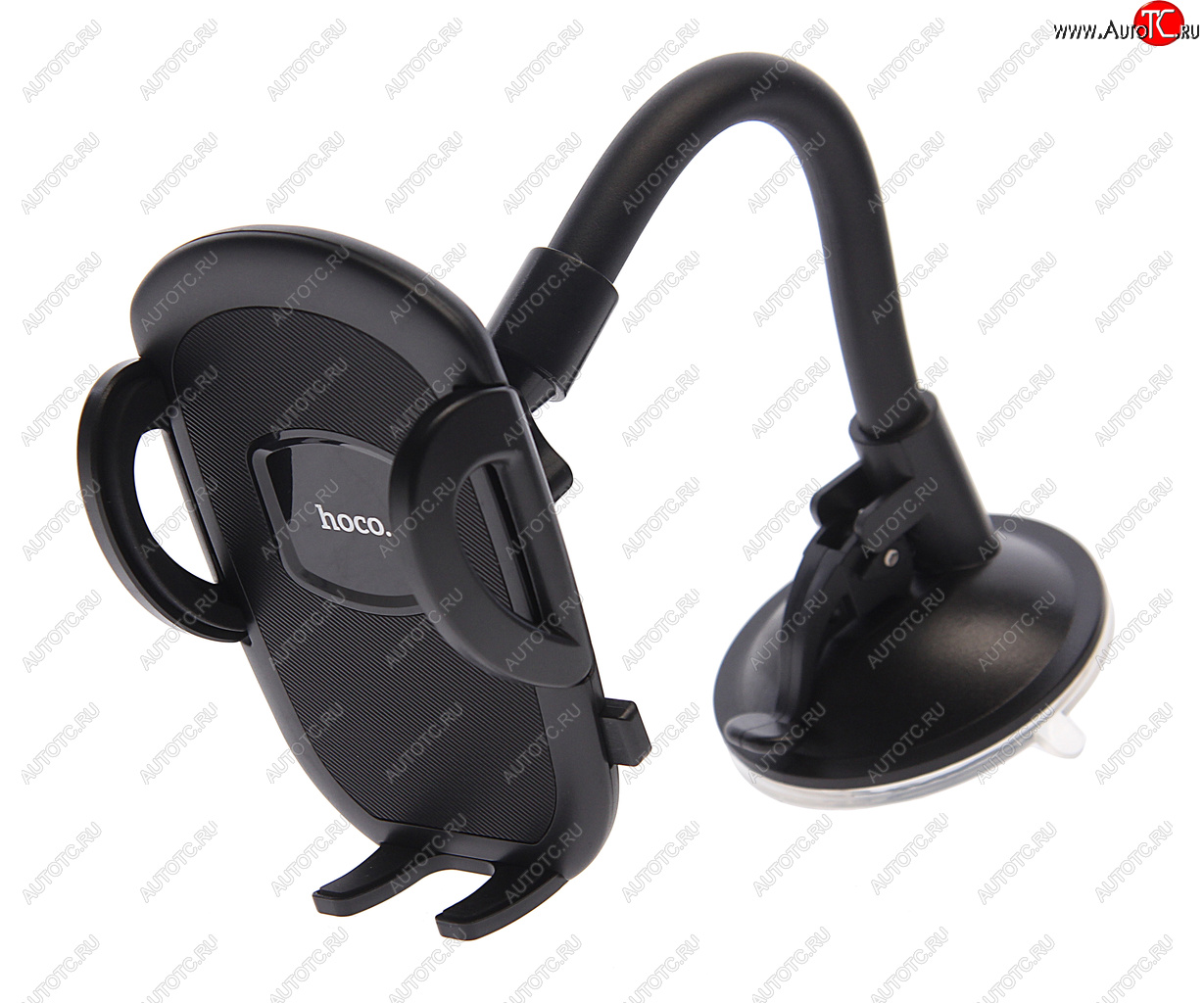 599 р. Держатель телефона универсальный HOCO HOCO h10 black  с доставкой в г. Воронеж