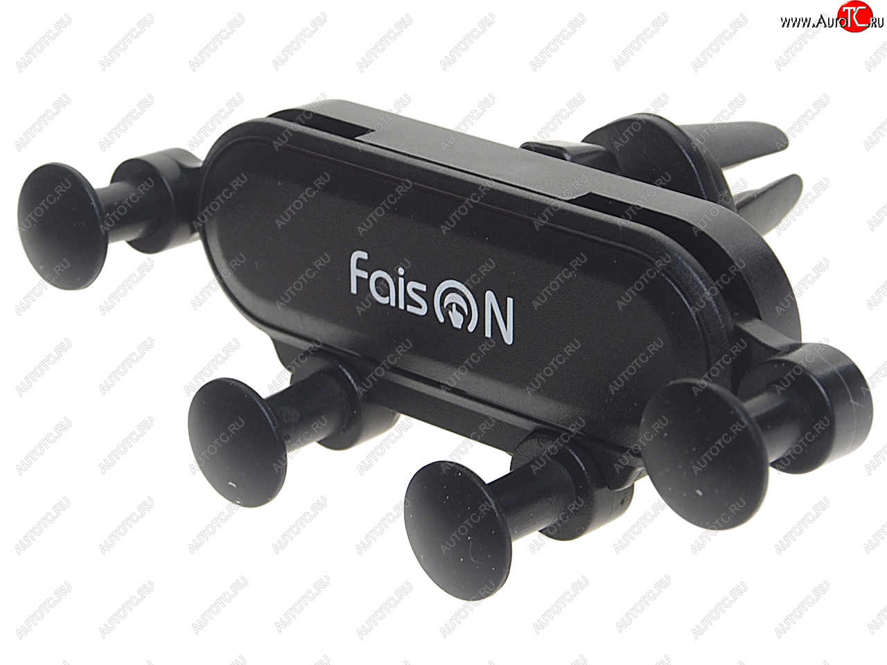 329 р. Держатель телефона на дефлектор FAISON FAISON h-746 black  с доставкой в г. Воронеж