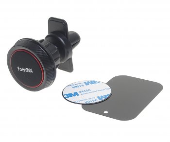 Держатель телефона на дефлектор магнитный FAISON FAISON h-82 black